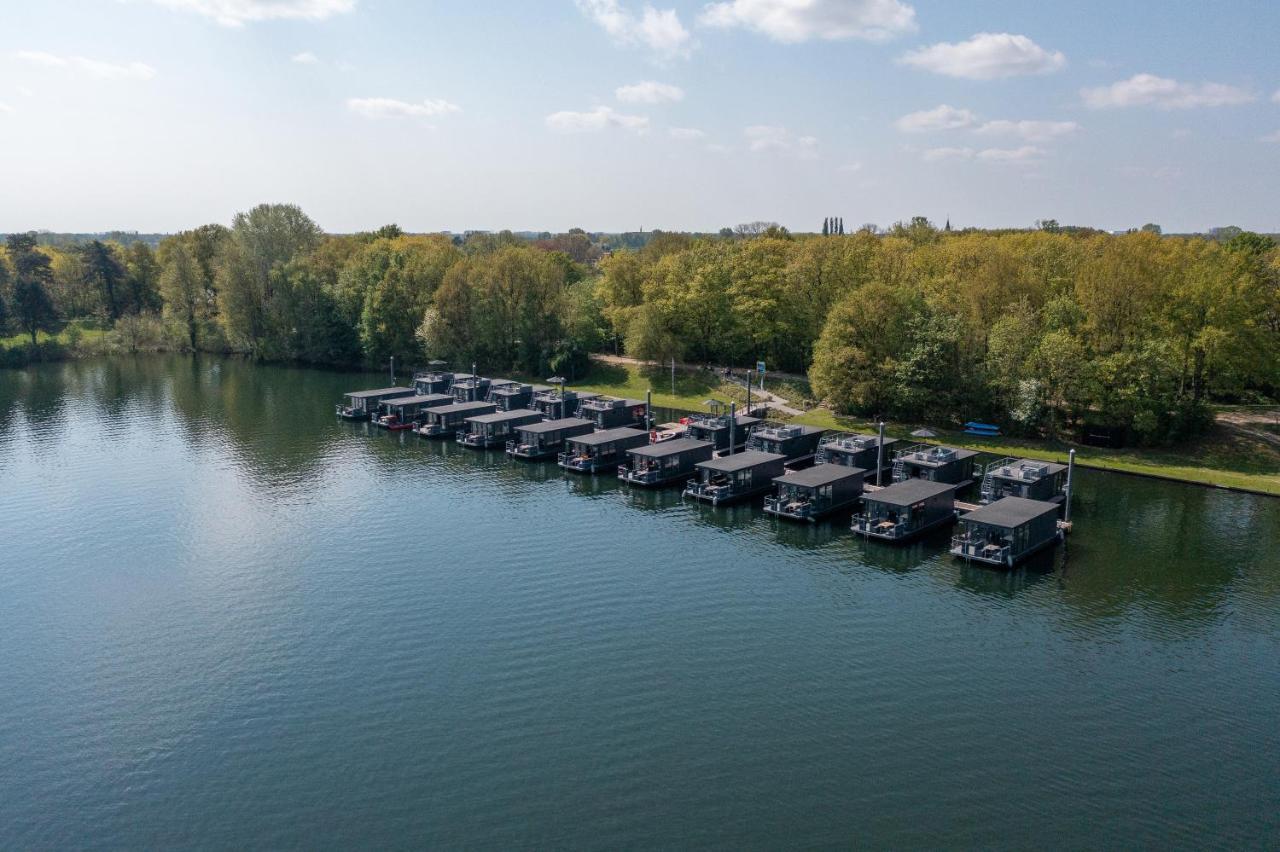 Middelaar Houseboat Met Dakterras Mookerplas المظهر الخارجي الصورة