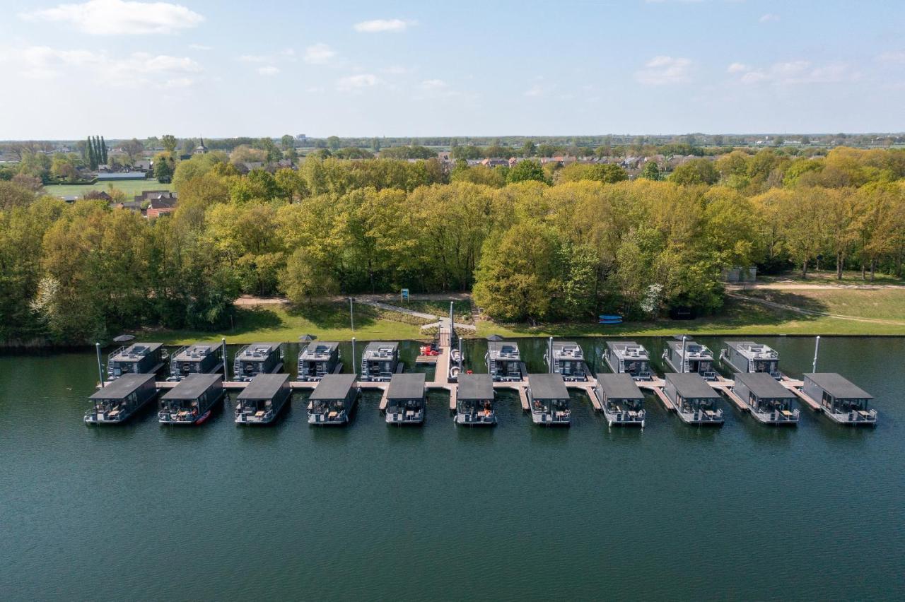 Middelaar Houseboat Met Dakterras Mookerplas المظهر الخارجي الصورة