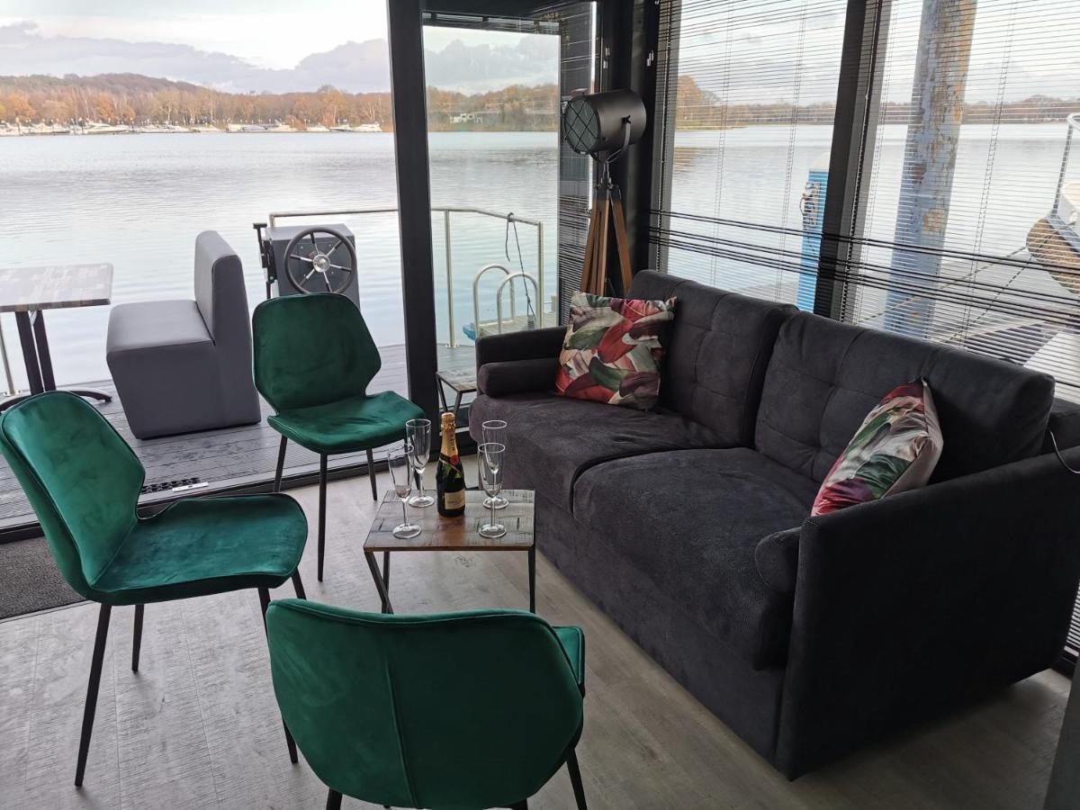 Middelaar Houseboat Met Dakterras Mookerplas المظهر الخارجي الصورة